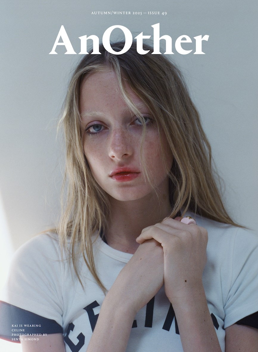 Kai Schreiber wears Celine for AnOther Magazine A/W25