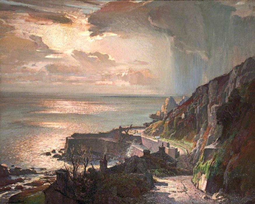 Samuel John &quot;Lamorna&quot; Birch, Morning at Lamorna Cove