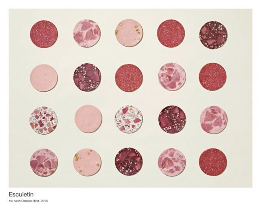 Damien Hirst&#39;s Esculetin