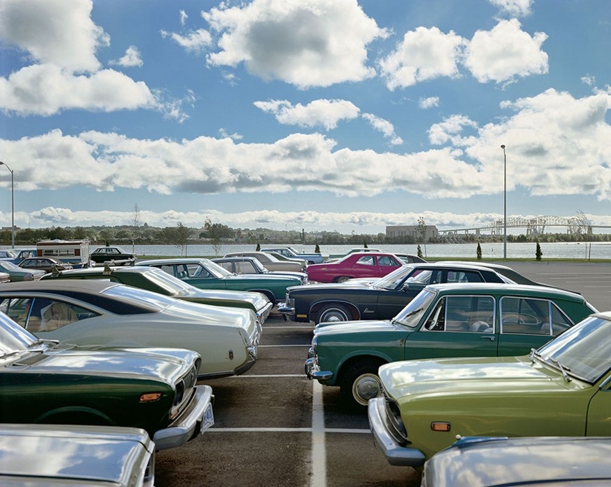 Stephen Shore, Sault Ste. Marie, Ontario, August 13, 1974