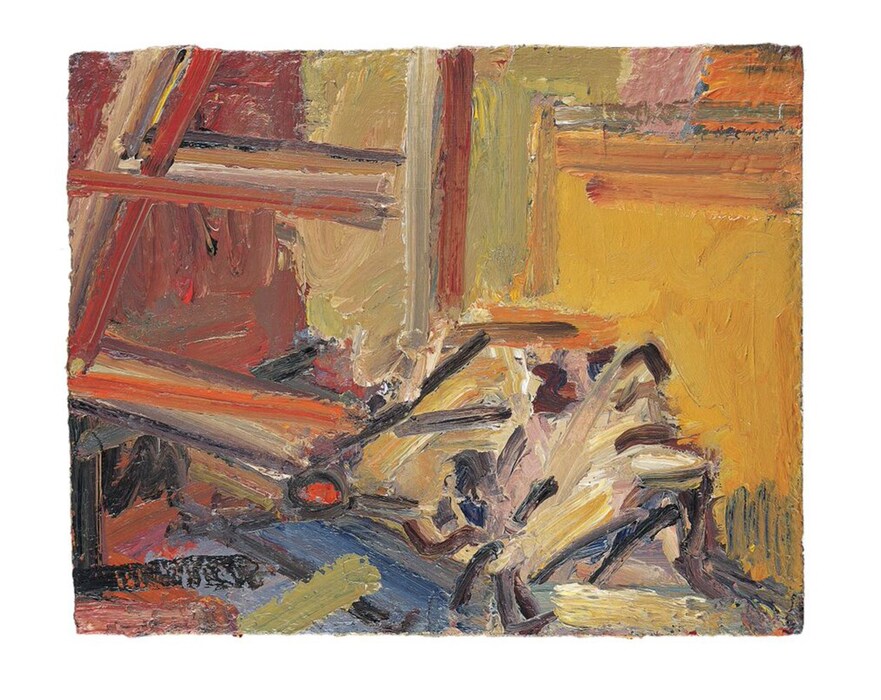 Frank Auerbach, Reclining Head of Julia II