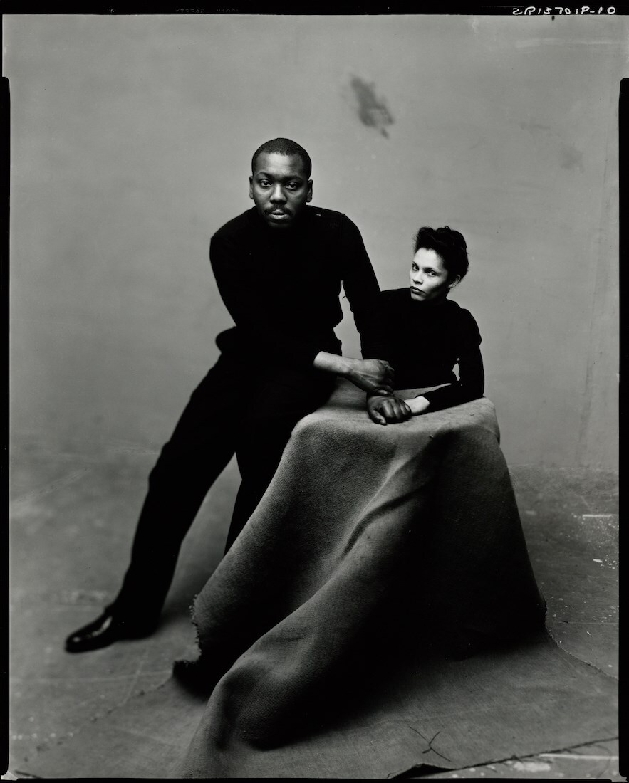 Jacob Lawrence and Gwendolyn Knight, New York, 1947, gelatin