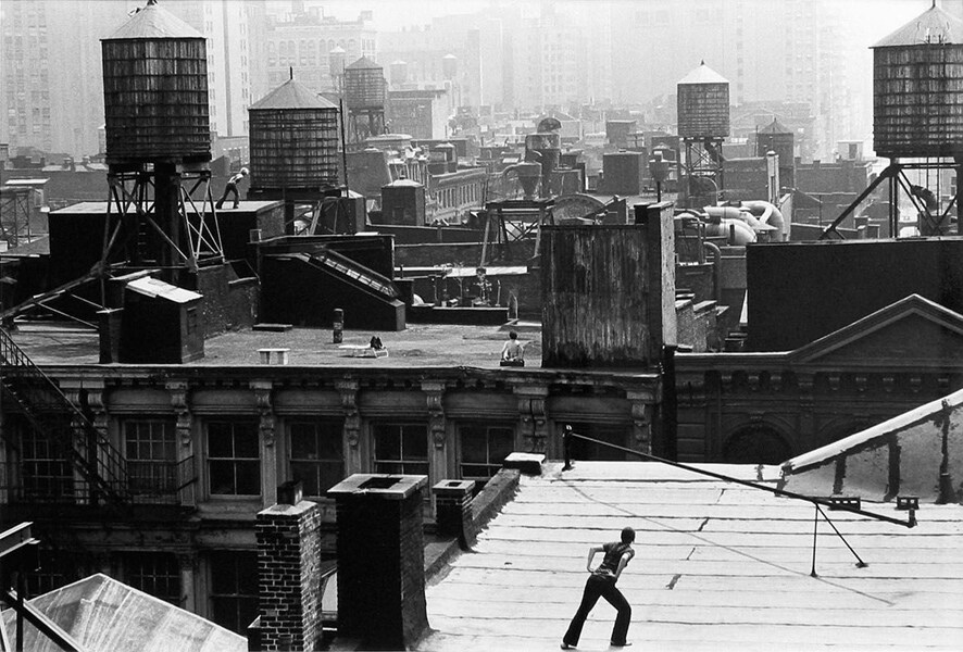 Roof Piece, 1973, Trisha Brown