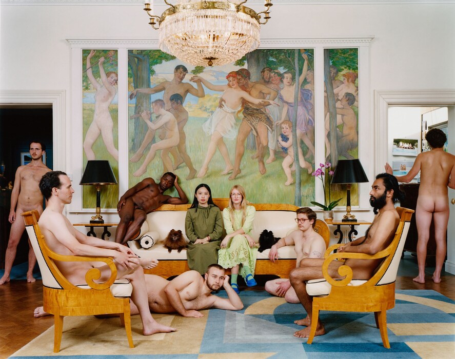 The Feast Inside from the series Paintings Dreams