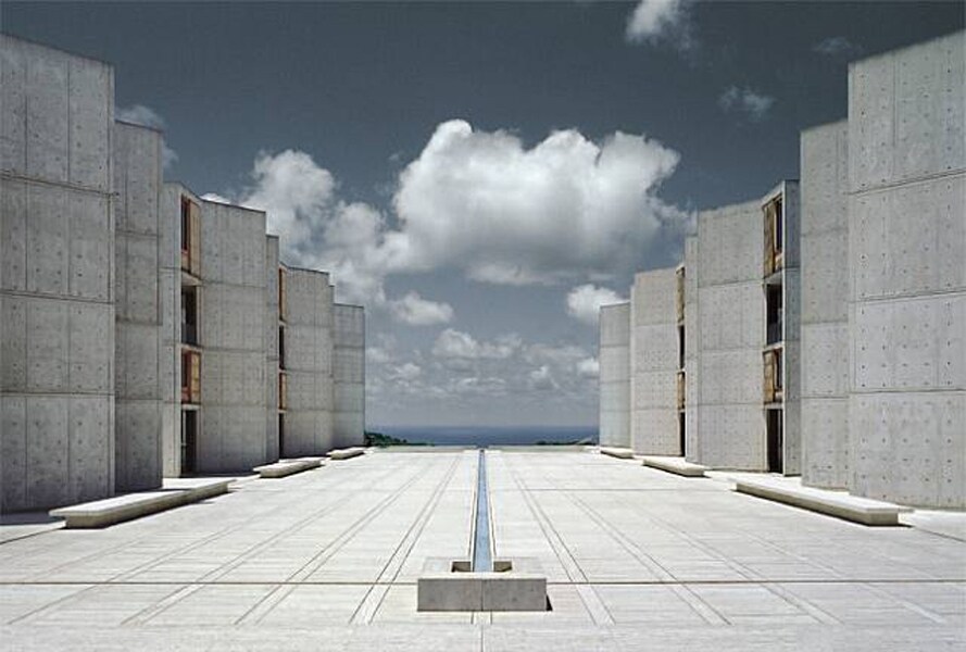 The Salk Institute, Louis I. Kahn, 1966