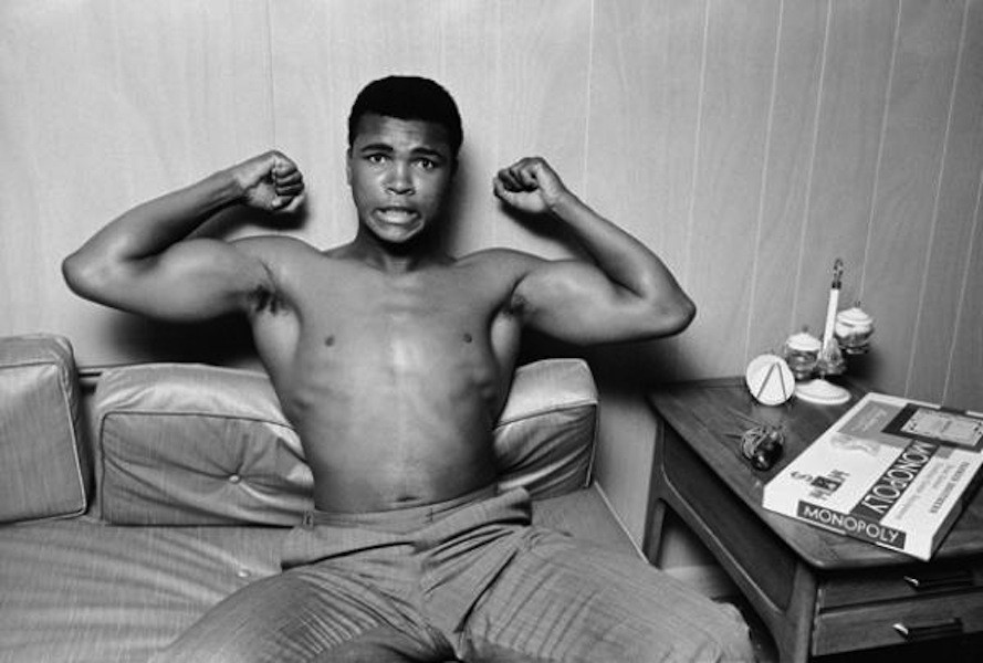 Muhammad Ali and C.J. Glove Up for Louis Vuitton