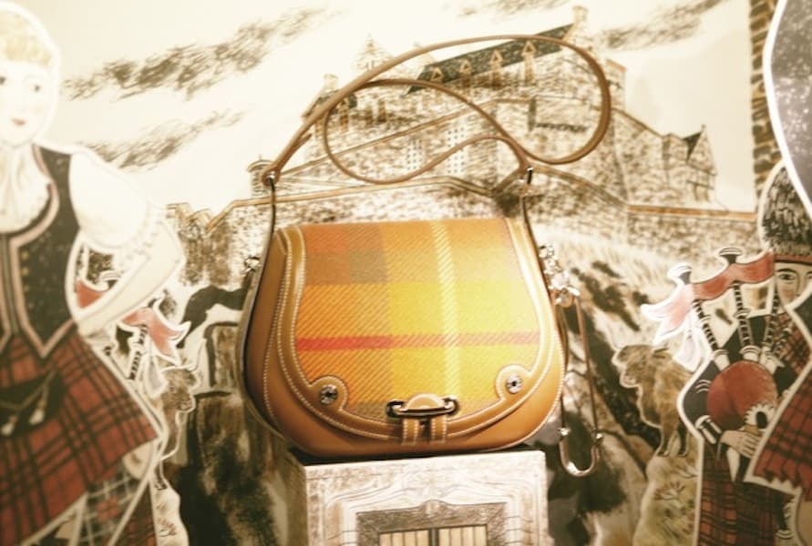 Herm&#232;s Scotland Passe-Guide handbag