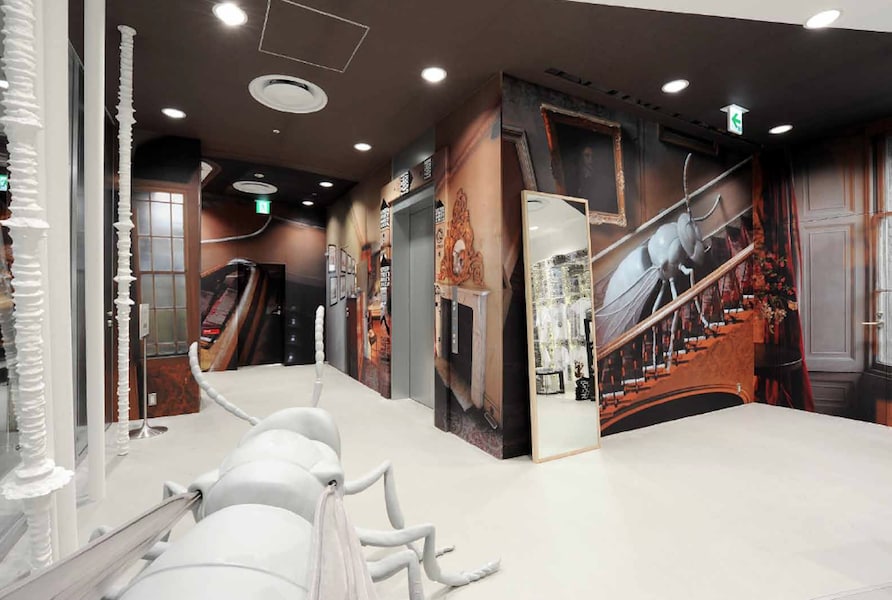 6th floor at Dover Street Market Ginza. Scenes of the Wasp F