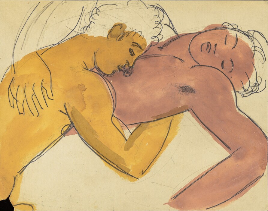 Duncan Grant, Untitled Drawing, c.1946-1959, The C