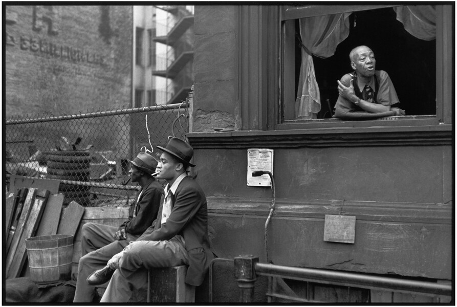Henri Cartier-Bresson, Harlem, New York, 1947