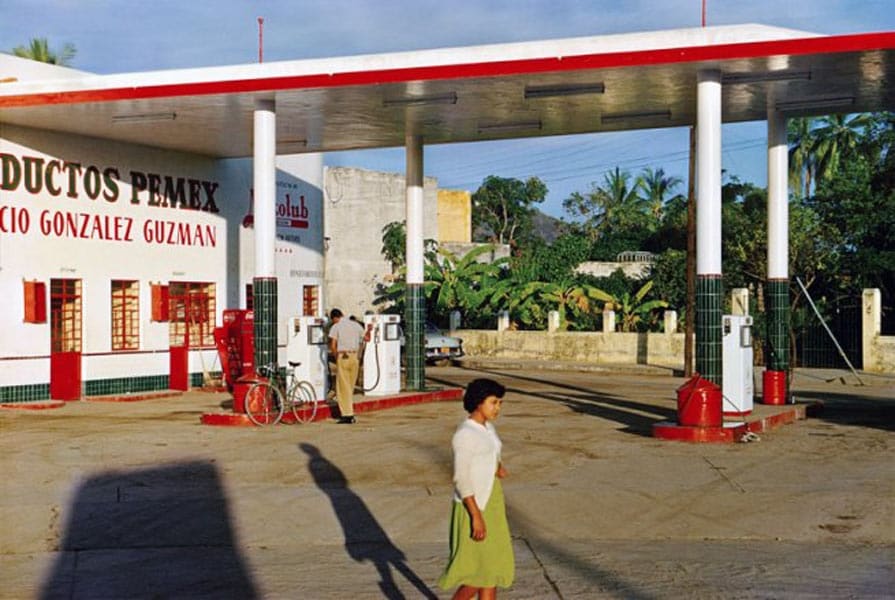 Gas Station, Mexico, c. 1950 by Paul Outerbridge