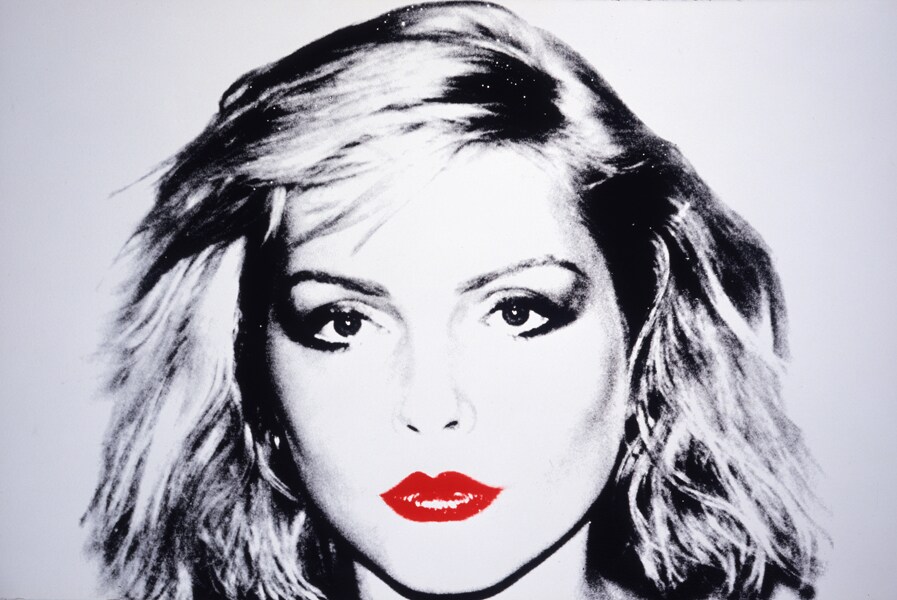 Debbie Harry ca. 1980, by Andy Warhol