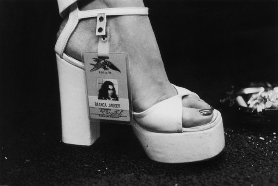 Bianca Jagger&#39;s backstage pass, Rolling Stones concert 1975