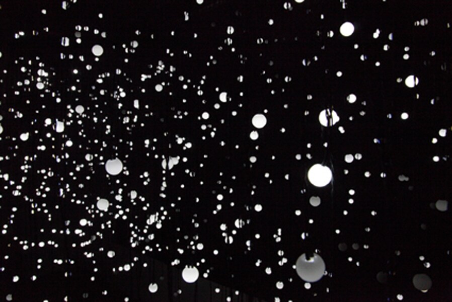 Jim Campbell, Exploded View (2011)