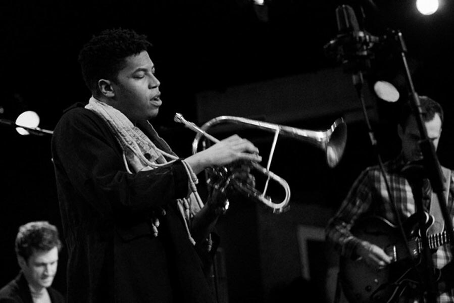 Christian Scott and band at Domicil, Dortmund, Germany