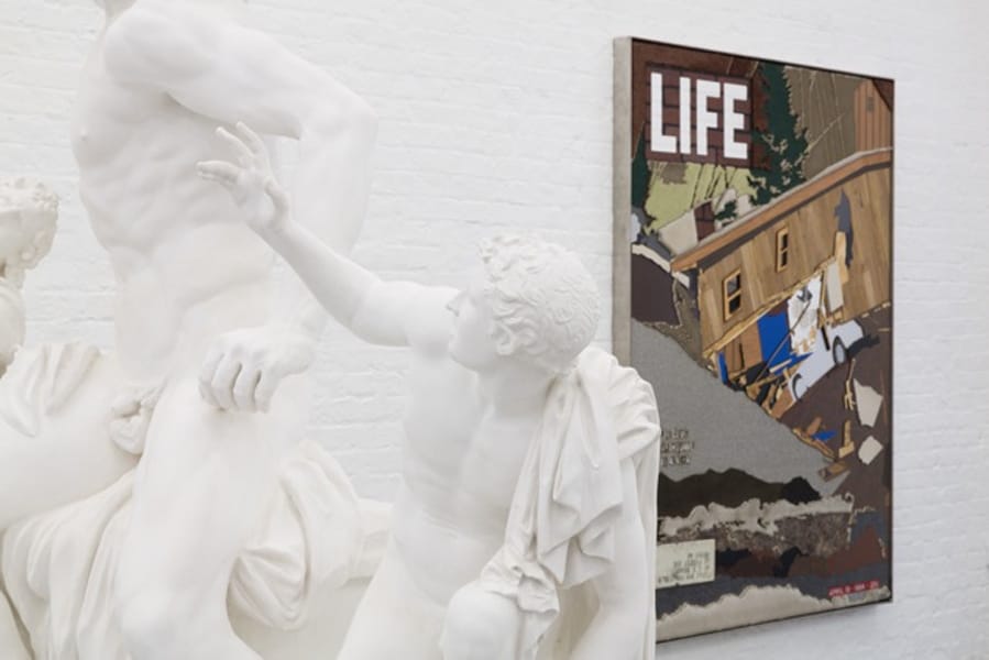 A House of Leaves – Movement 1, Installation view