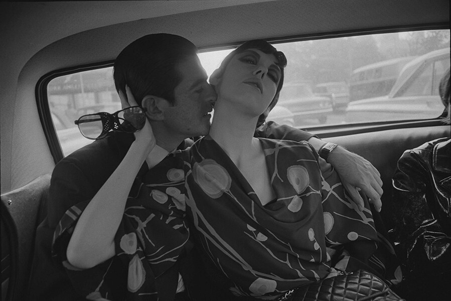 Irving Blum and Peggy Moffitt (1964) by Dennis Hopper