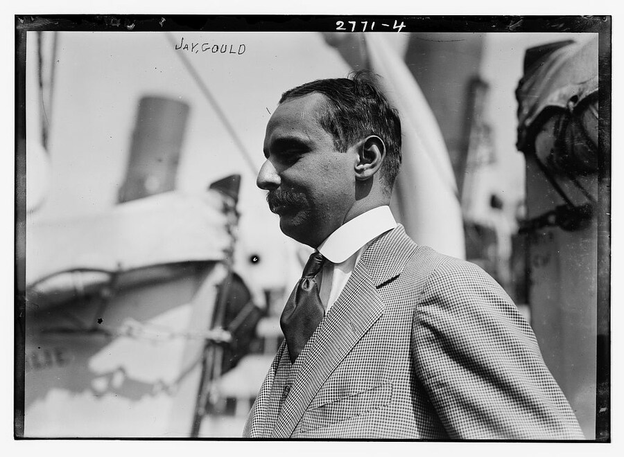Jay Gould, date unknown, courtesy of the Library of Congress