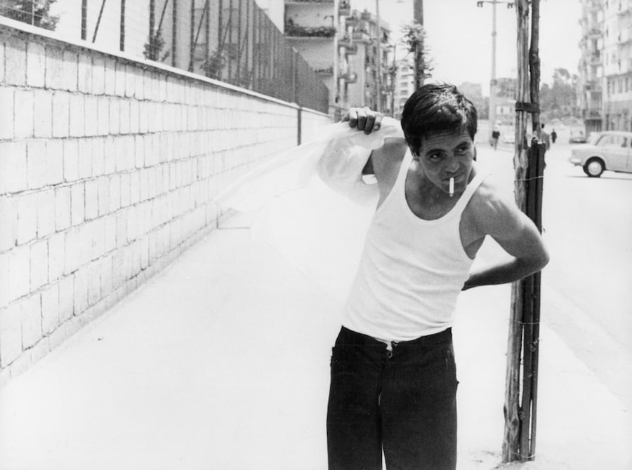 Franco Citti in Accattone (The Procurer, 1961) by Pier Paolo