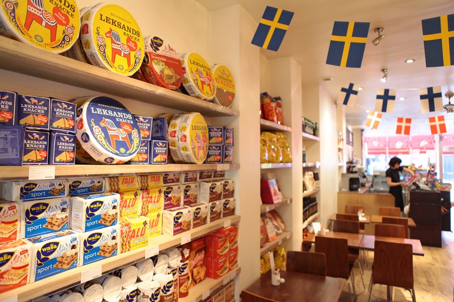 Crisp bread at Scandinavian Kitchen