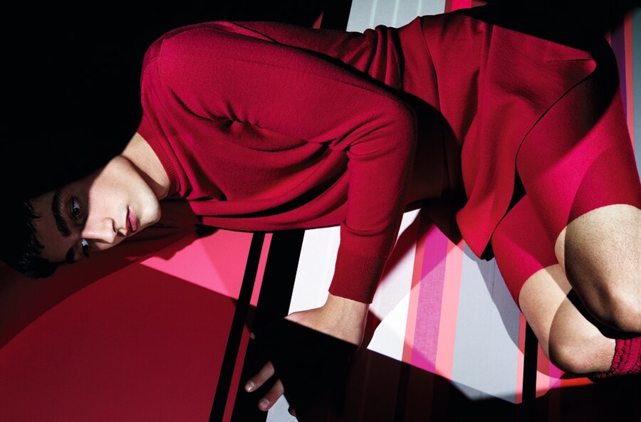 Full look Raf Simons, socks from American Apparel