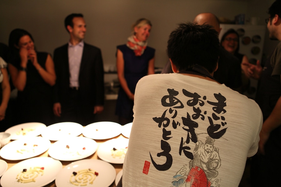 Yoji Tokuyoshi and guests