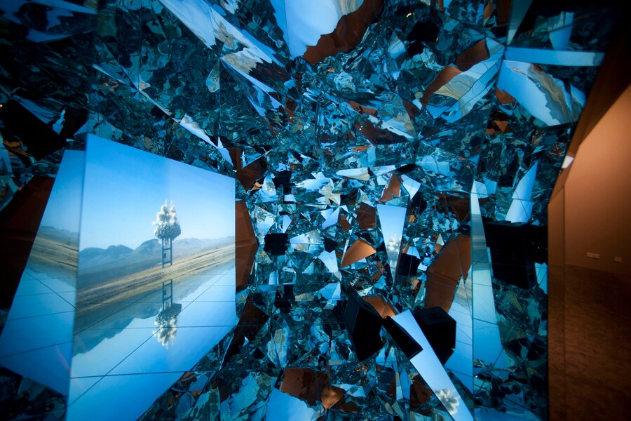 The Beginning by Zhan Wang, Louis Vuitton Voyages Exhibition