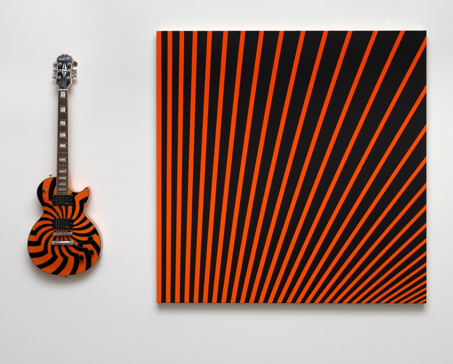 John M Armleder, Zakk Wylde II, 2008