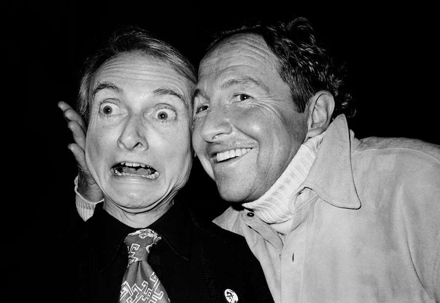 Roy Lichtenstein &amp; Robert Rauschenberg, NY 1983