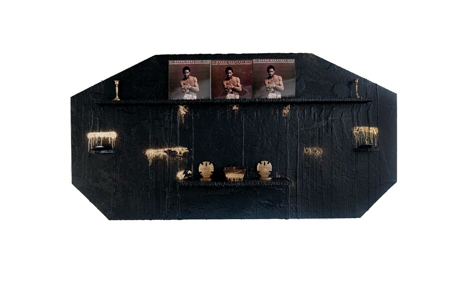 P. 122: Rashid Johnson, Triple Consciousness, 2009