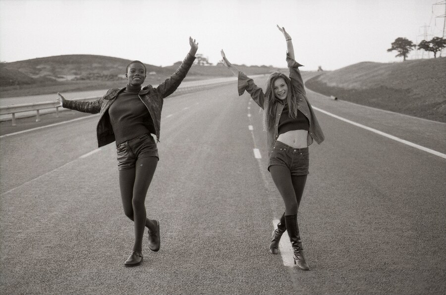 Heaven is Real- Kate Moss and Lorraine Pascale, unpublished 