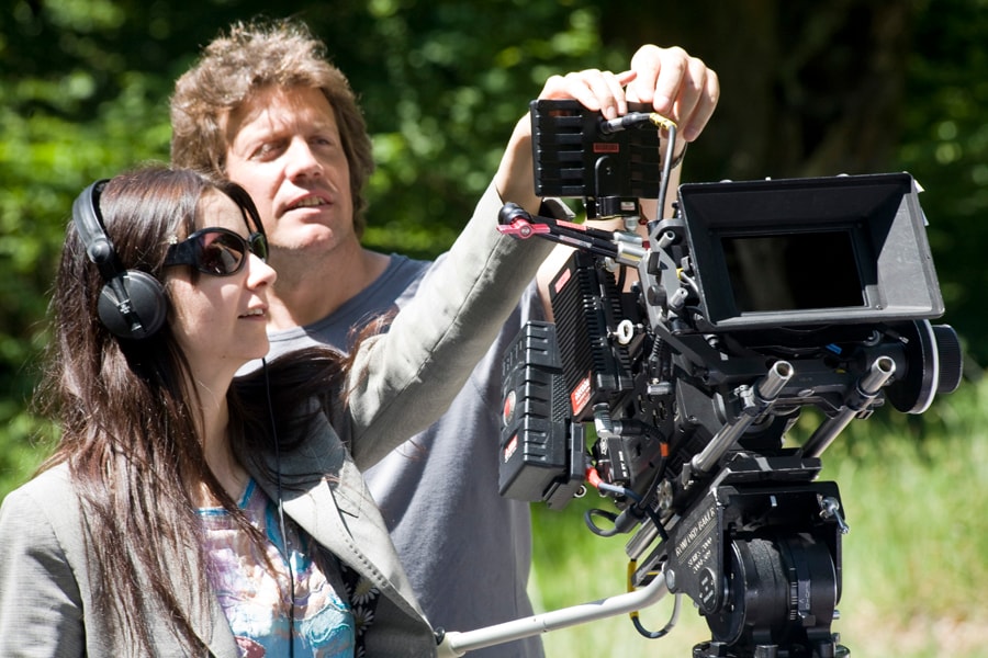 Gillian Wearing on Set