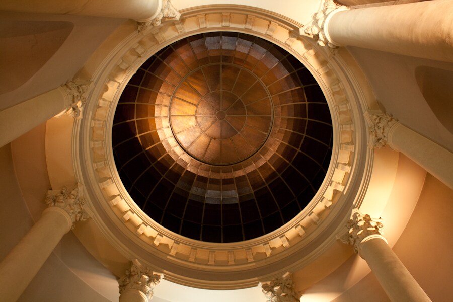 Interior at the Emilio Pucci show