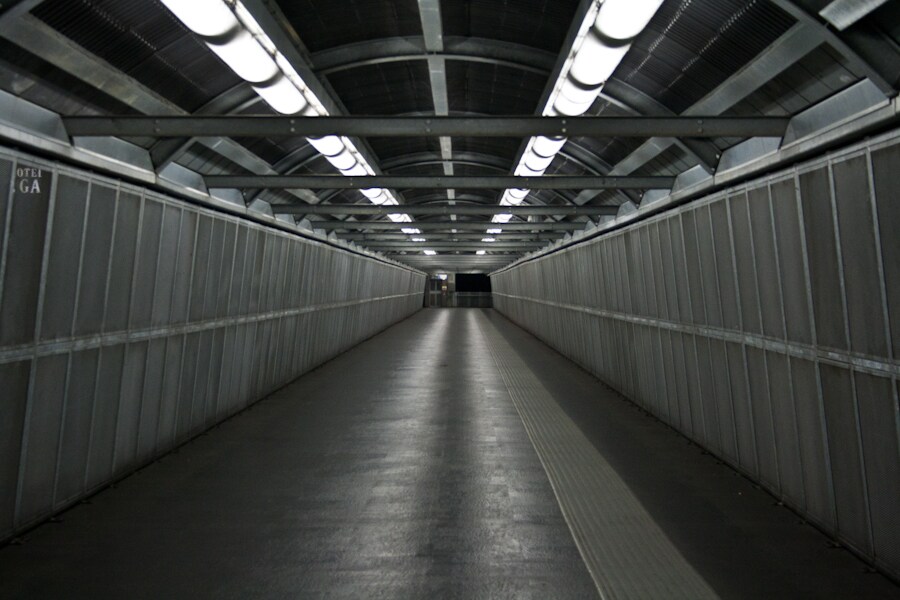 En route to the Versus show