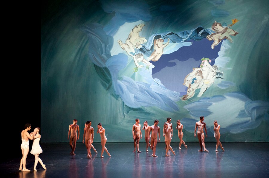 Karen Kilimnik backdrops for Psych&#233;