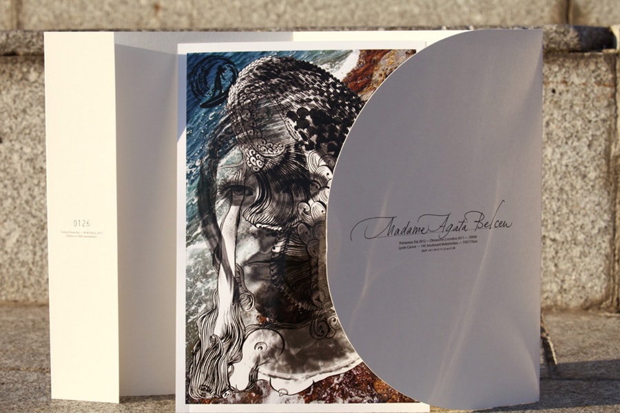 Givenchy S/S12 invitation designed by M/M (Paris)