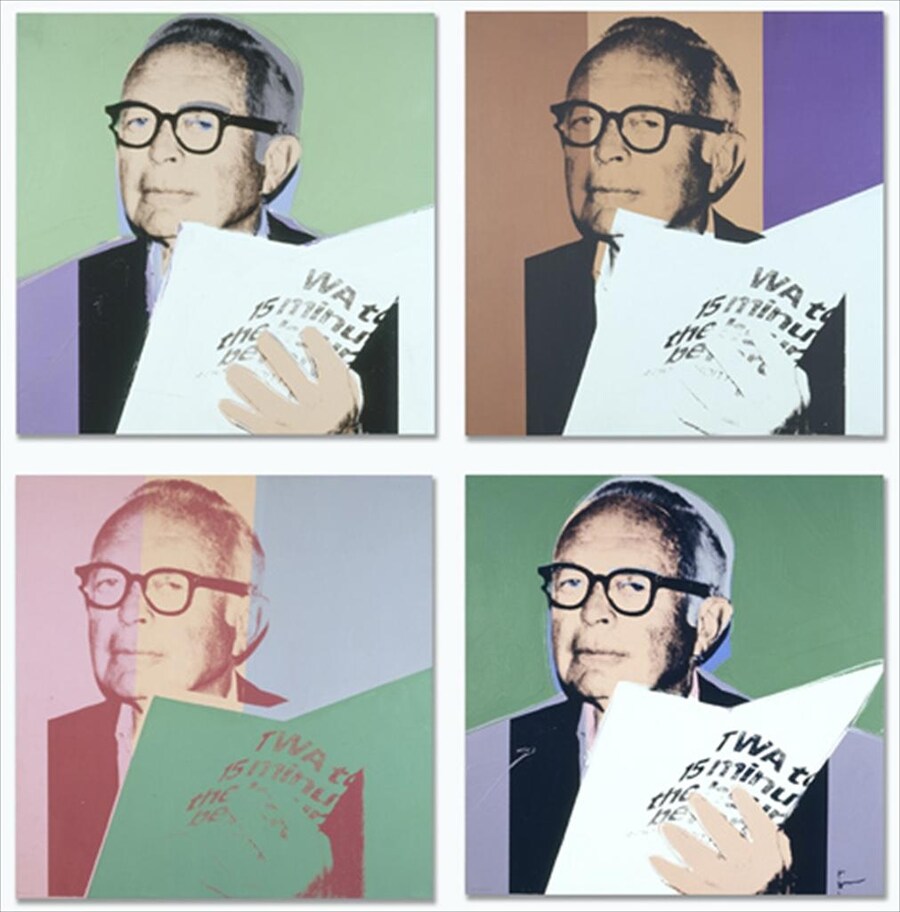 Andy Warhol Gardner Cowles, 1977