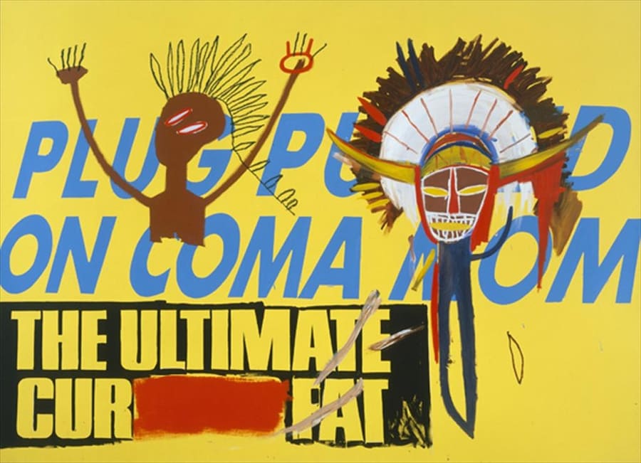 Andy Warhol, Jean-Michel Basquiat Plug Pulled on Coma Mom, 1