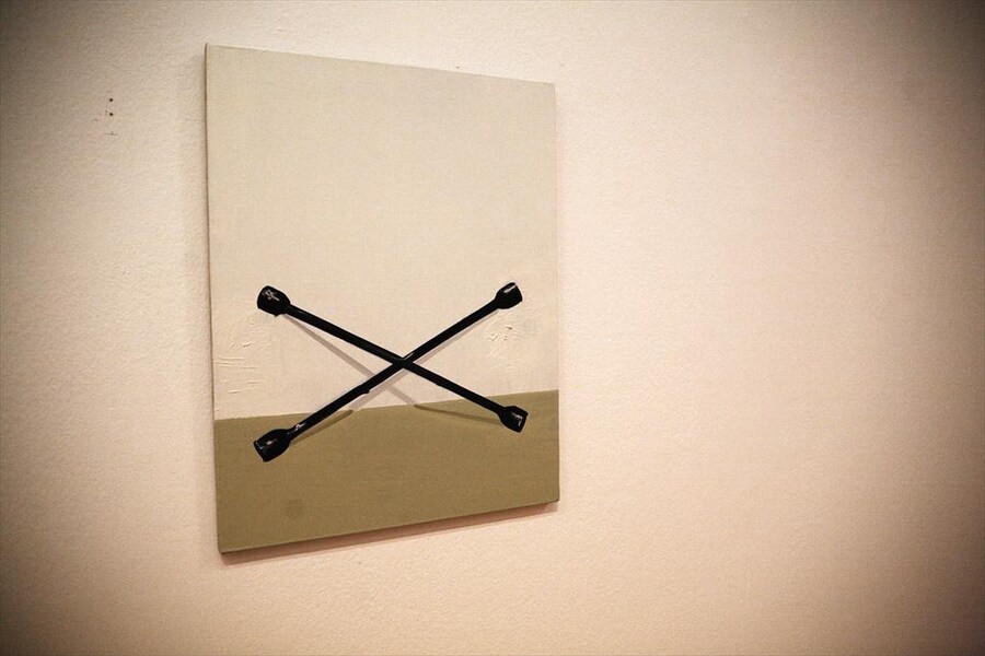 Work by Wilhelm Sasnal