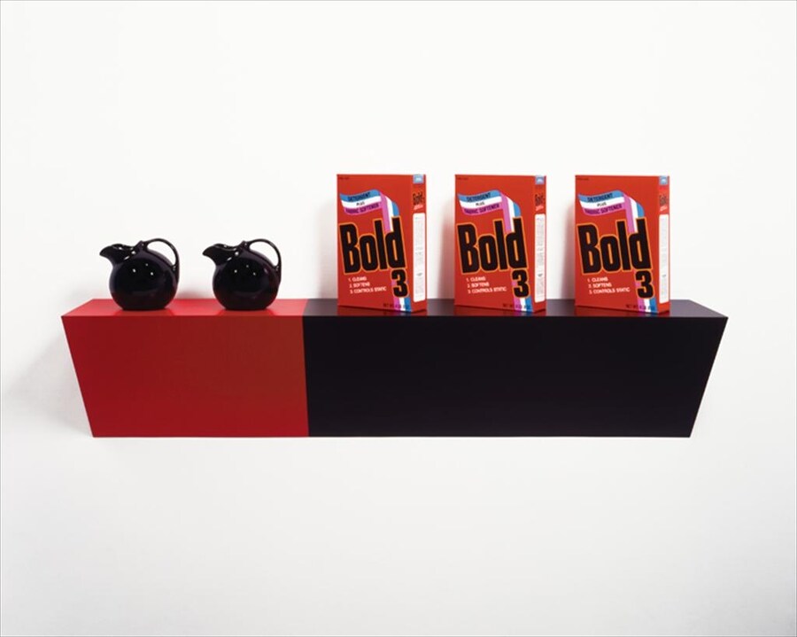 Haim Steinbach, ‘supremely black,’ 1985