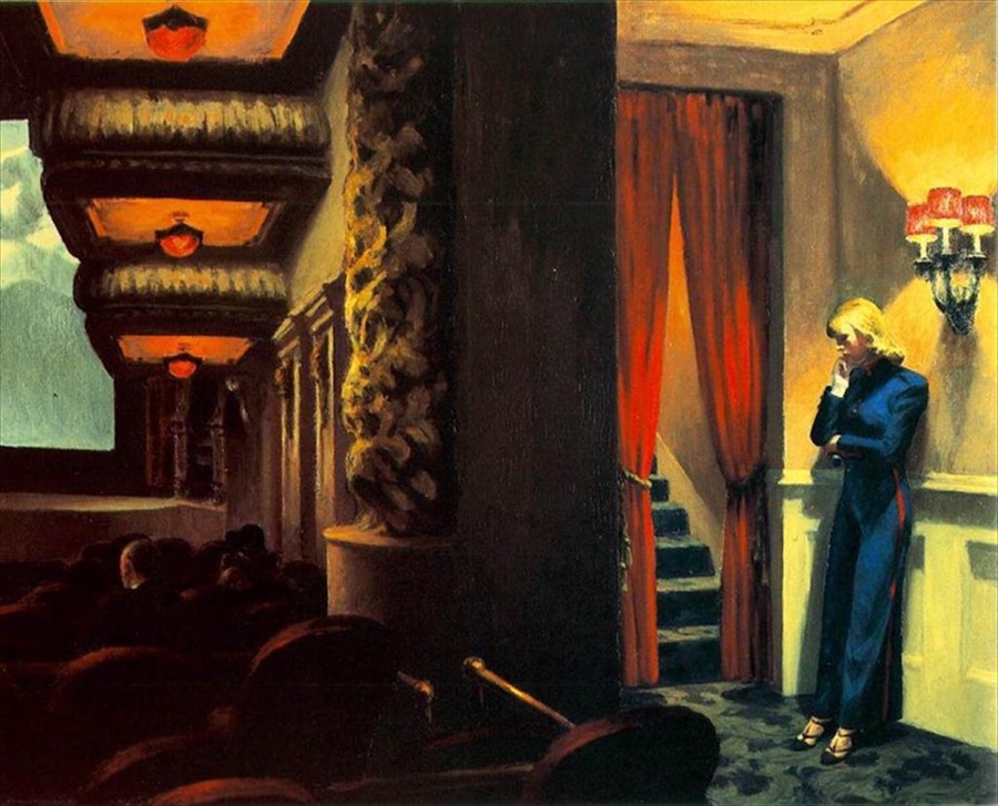 New York Movie, Edward Hopper, 1939