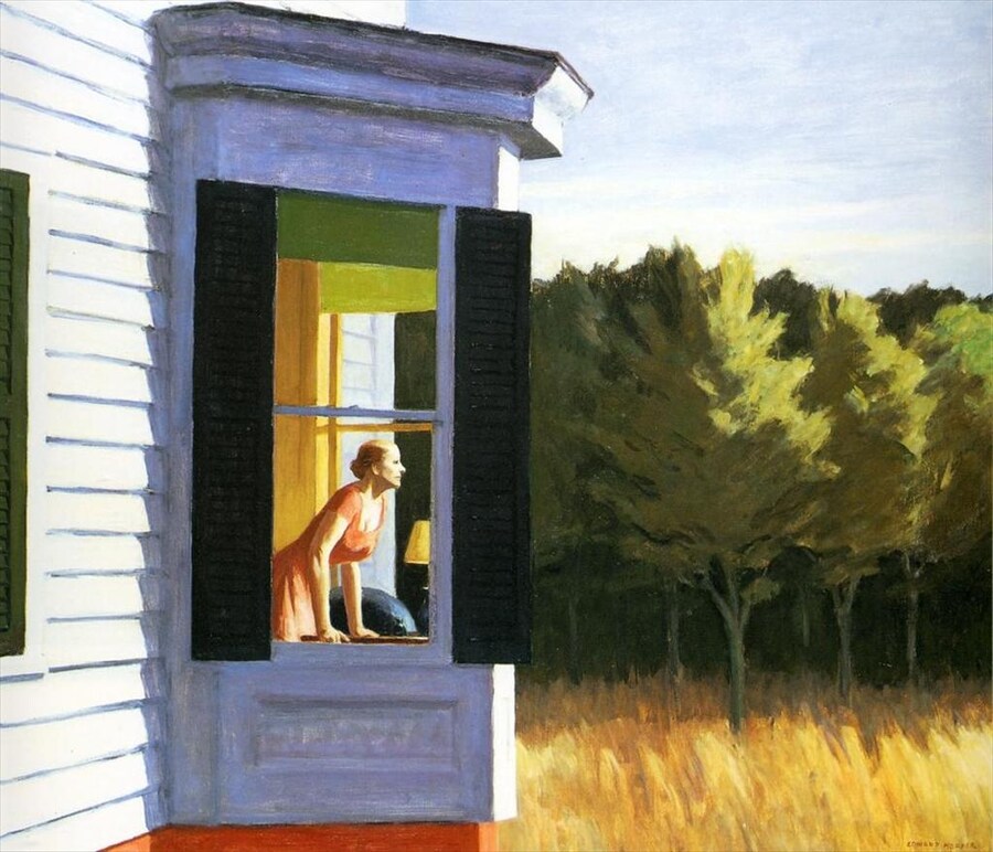 Cape Cod Morning, Edward Hopper, 1950