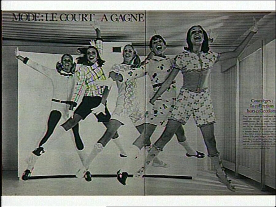 Still from the Courr&#232;ges archive