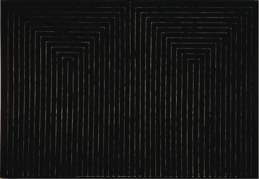 Frank Stella, The Marriage of Reason and Squalor II, 1959