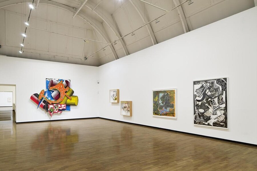 Frank Stella Installation View, Haunch of Venison