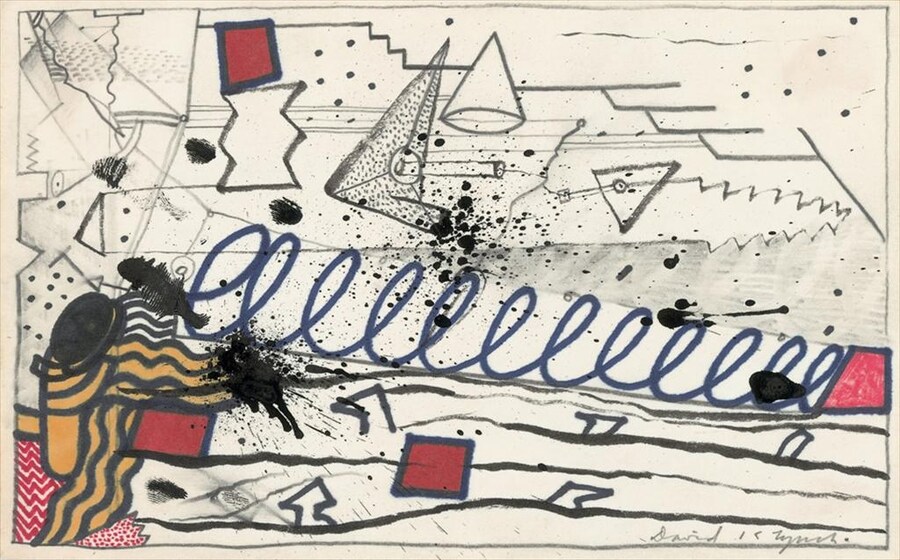 David Lynch, untitled, undated