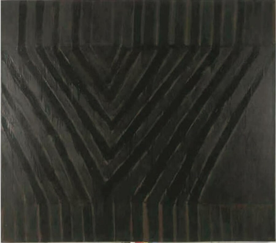 Frank Stella, Delta, 1958