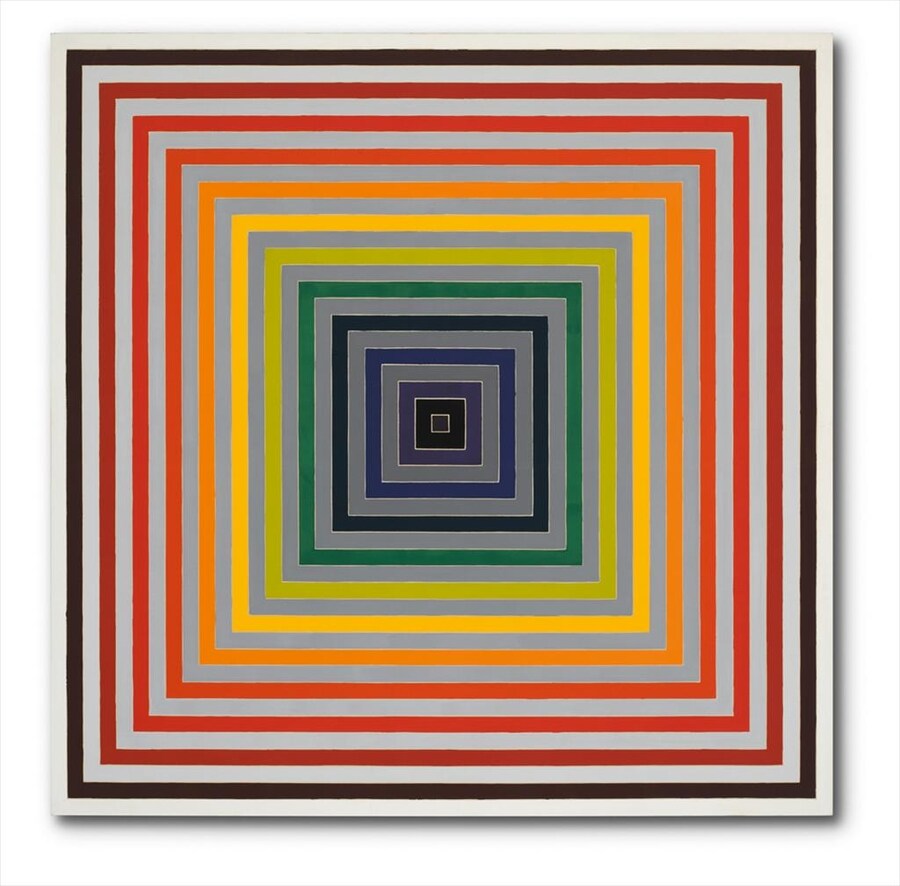 Frank Stella, Lettre sur les Aveugles II, 1974