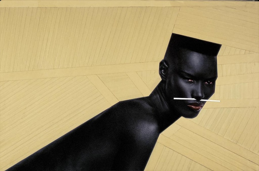 Grace, portrait, New york, 1982