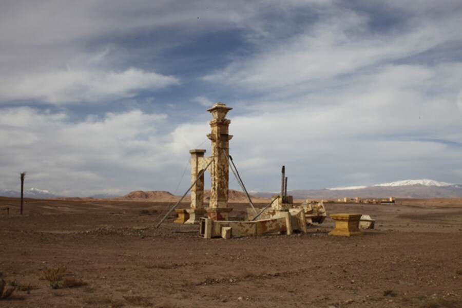 Set ruins, ready to be demolished